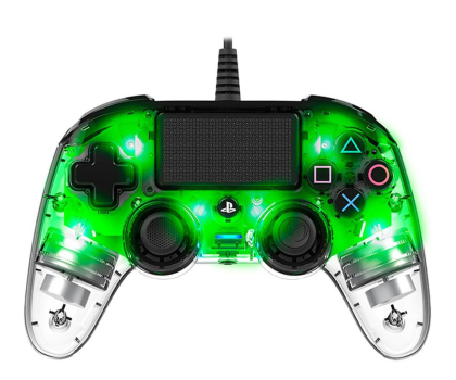 Akcesoria do konsol Nacon COMPAKT CONTROLLER ŚWIECĄCY ZIELONY